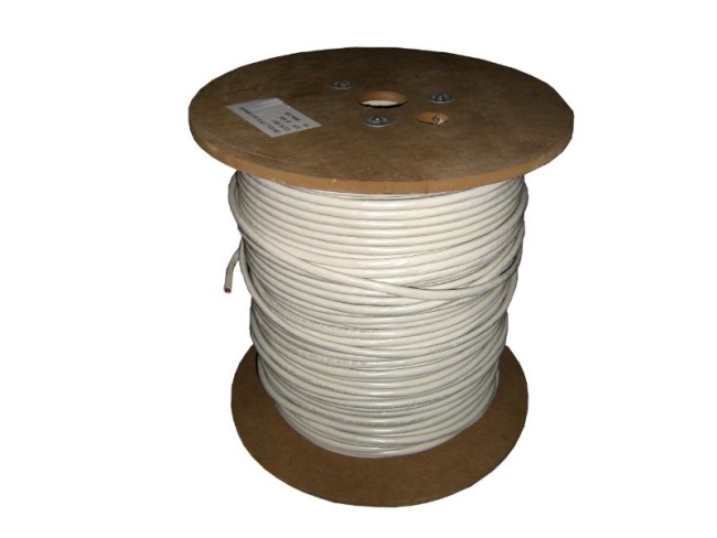 Кабель LC UTP25 cat.3, , 0,40мм, серый 40м