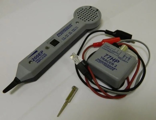 Тестовый набор тип 701К (индуктивный щуп 200ЕР + тональный генератор 77HP) Тестовый набор тип 701К (индуктивный щуп 200ЕР + тональный генератор 77HP)