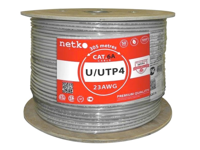 Кабель U/UTP4 cat.6a, 4 пары 23 AWG BC, одножильный, неэкранированный, с крестовиной, FLUKE TEST, NETKO Expert СКС 2м Кабель U/UTP4 cat.6a, 4 пары 23 AWG BC, одножильный, неэкранированный, с крестовиной, FLUKE TEST, NETKO Expert СКС 2м