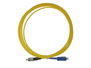 Патч-корд оптический переходной SC-FC/UPC SM Simplex 3.0мм 9/125, LSZH 5 шт