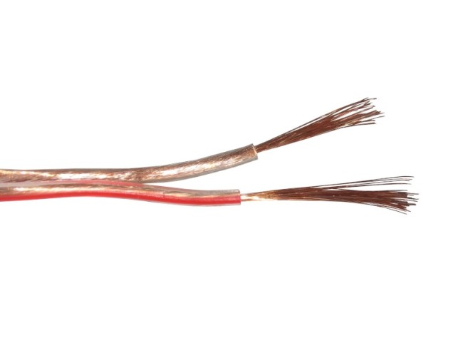 Кабель акустический 2*0.75мм2 (42*0.15мм) CCA, 20м, пластиковая катушка, прозрачный NETKO Optima Кабель акустический 2*0.75мм2 (42*0.15мм) CCA, 20м, пластиковая катушка, прозрачный NETKO Optima