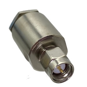 ВЧ-разъём SMA(male) прижимной под кабель 5D-FB комплект 10 шт