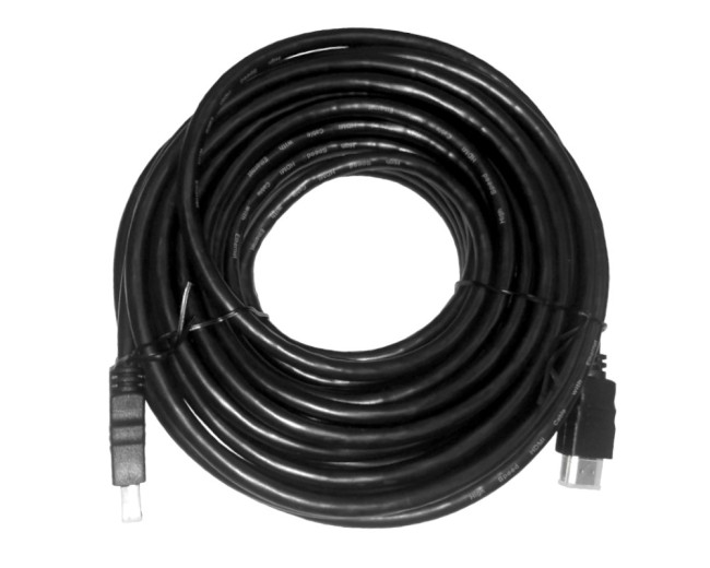 Шнур аудио-видео HDMI-HDMI 1.4 цвет: золото (15м) NETKO Optima Шнур аудио-видео HDMI-HDMI 1.4 цвет: золото (15м) NETKO Optima