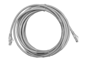 Патч-корд UTP4 cat.6a, литой коннектор, серый, LSZH, NETKO Expert CKC
